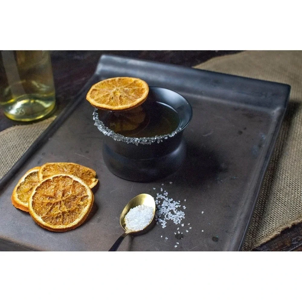 The Oaxaca Tequila & Mezcal Glass Volcanic Ash Finish Set of 2 glasses